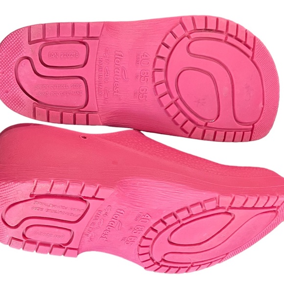 Forabest Made In Italy Garden Clogs Women's Size 8.5 (Runs Bigger) - Picture 5 of 10